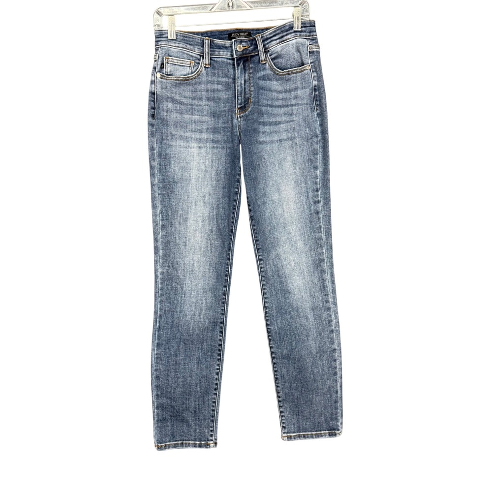 Judy‎ Blue Jeans Womens 5 27 Blue Medium Wash Slim Fit JB82180MD Stretchy Denim